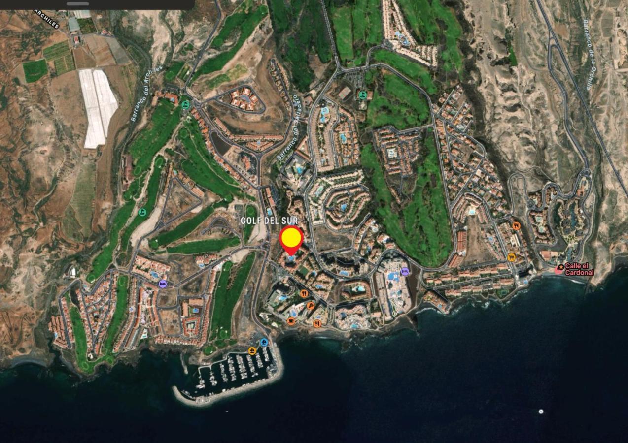 Golf Del Sur - Apartamento Con Balcon Y Vistas Al Mar - As De Casas San Miguel de Abona Dış mekan fotoğraf